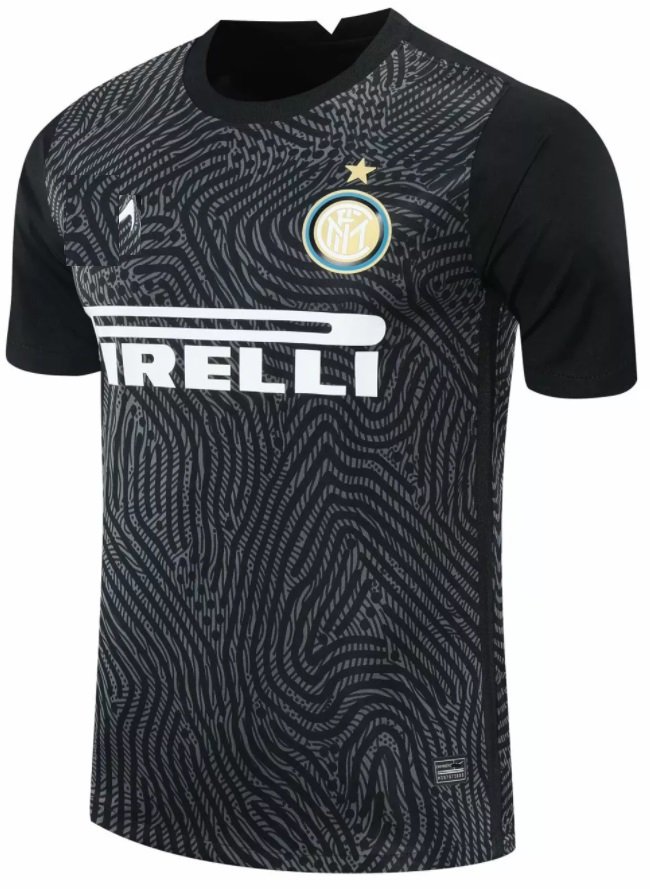 Camisa Inter de Milão 2020 2021 Goleiro Preta 
